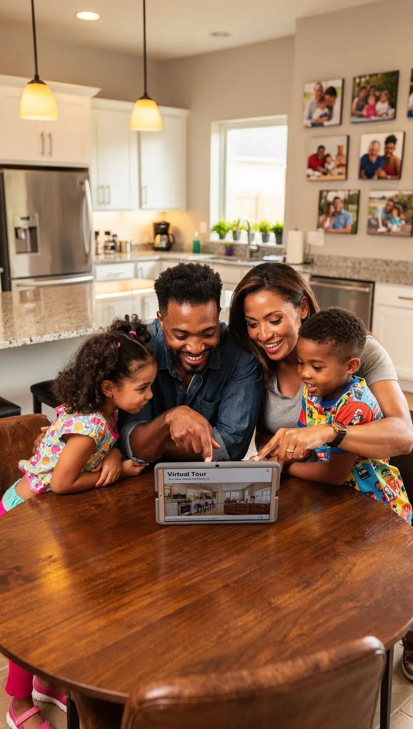 Интерьер стильной квартиры с современными удобствами и ярким освещением.